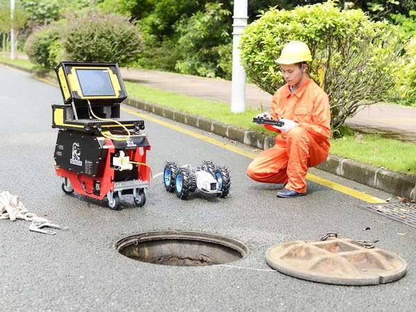 海阳管道机器人检测
